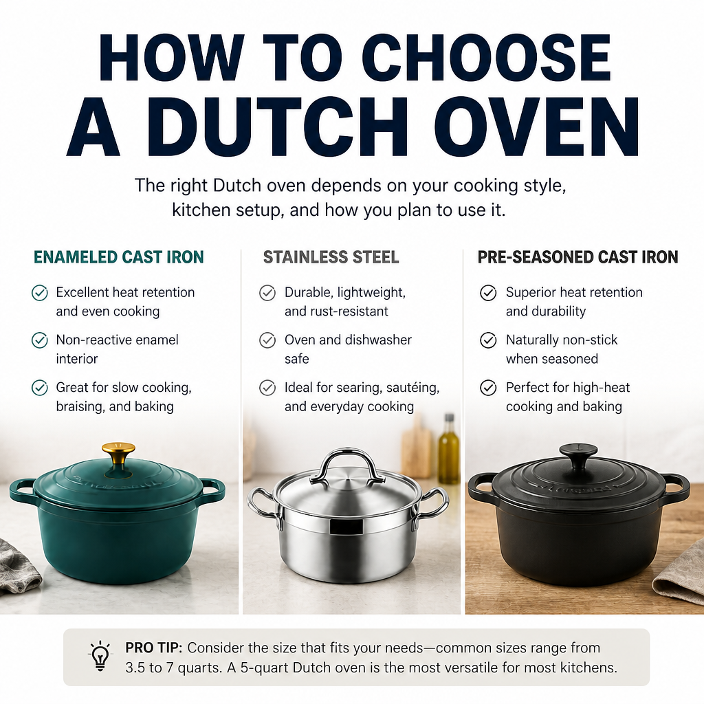 How to choose the right Dutch oven for you