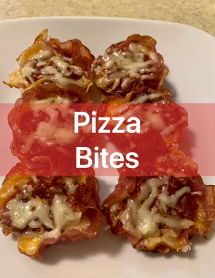 🍕 No-Flour Pizza Bites